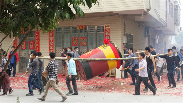 有片|祝福新生命，博羅橫河花園大鼓響徹?cái)?shù)百年