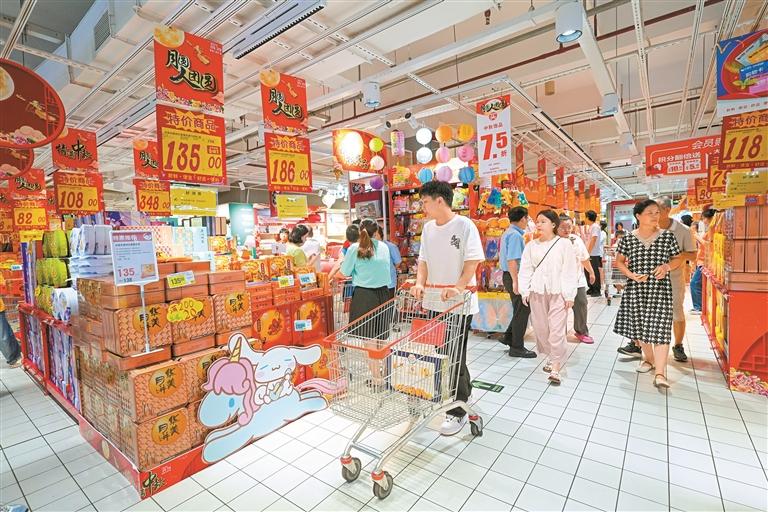 「雙節(jié)」將至，深圳應(yīng)節(jié)食材迎銷售高峰
