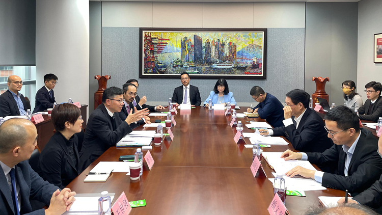 林世雄率團(tuán)訪問上海 推廣香港海運業(yè)及高增值海運服務(wù)