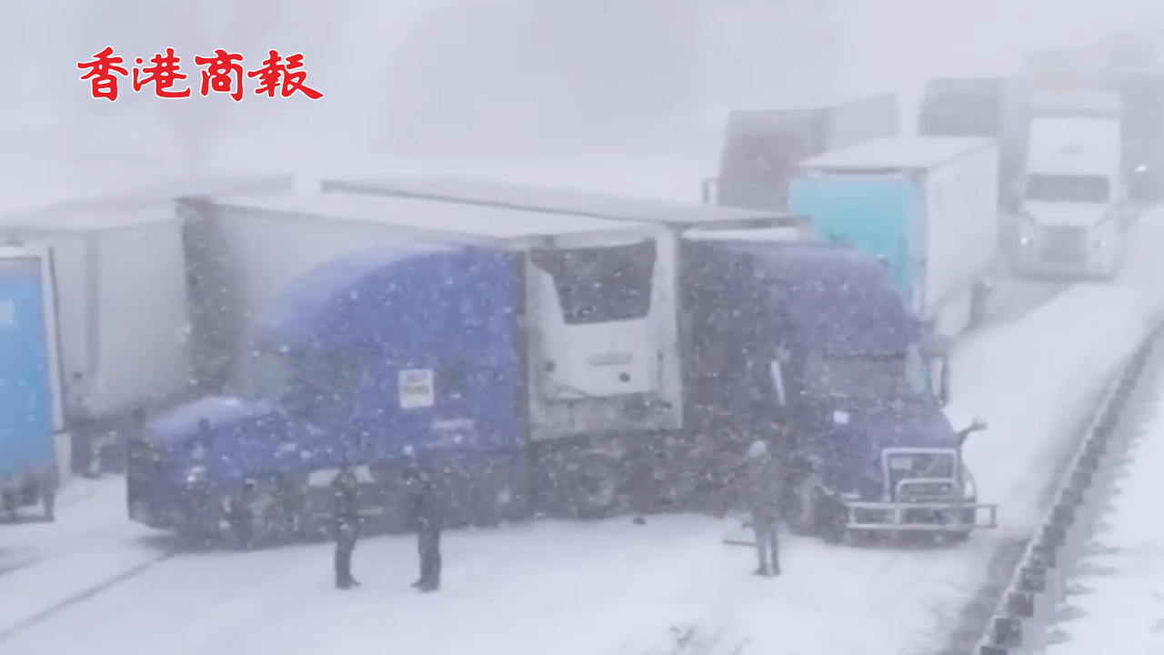 有片丨暴風雪影響美國數(shù)百萬人 超2000架次航班延誤