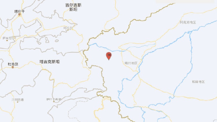 新疆克孜勒蘇州阿克陶縣發(fā)生3.1級地震