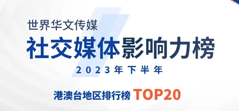 排名躍升10位！世界華文傳媒新媒體影響力榜發(fā)布，澳門商報上榜