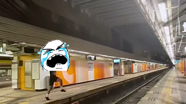 有片｜【短頻快評(píng)】觸目驚心！港男地鐵月臺(tái)「飛越」路軌