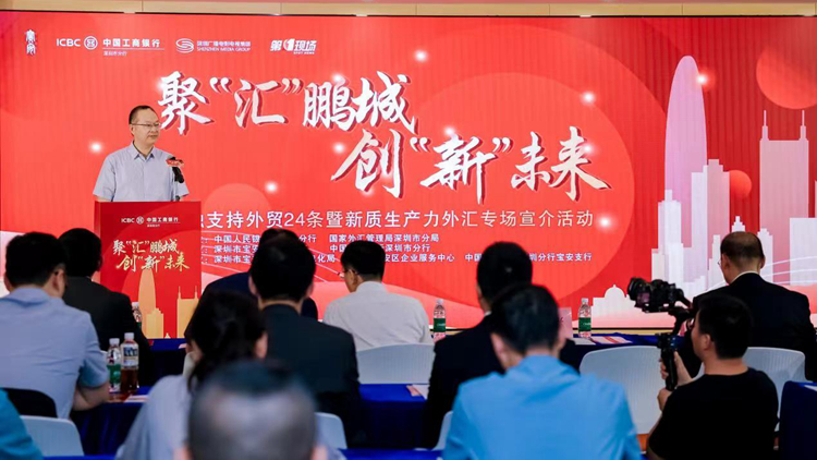 深圳工行舉辦外匯專(zhuān)場(chǎng)宣介會(huì) 助新質(zhì)生產(chǎn)力企業(yè)高質(zhì)量發(fā)展