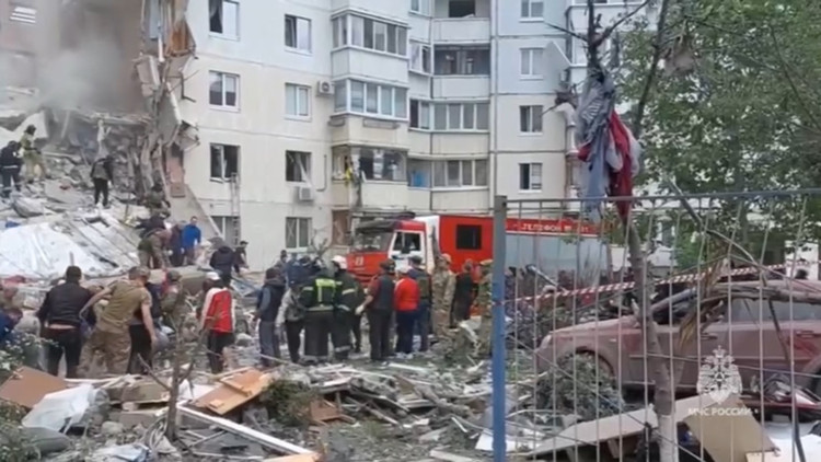 12人死亡！俄羅斯南部一居民樓遭襲坍塌