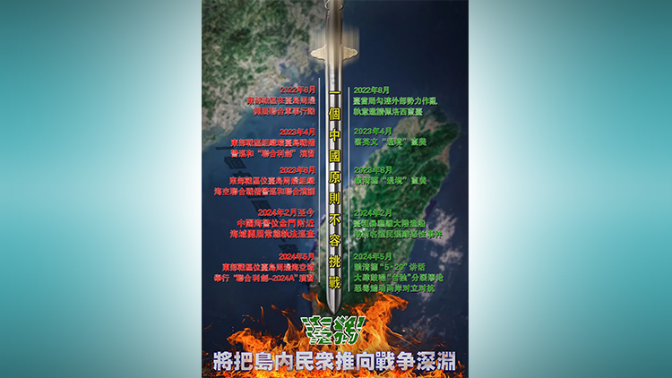 有片｜東部戰(zhàn)區(qū)發(fā)布一個中國原則不容挑戰(zhàn)海報