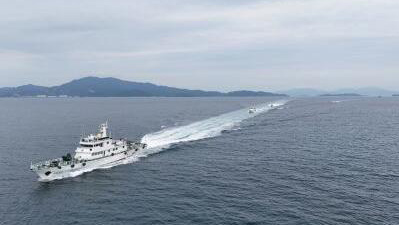 日方炒作我釣魚島維權(quán)巡航 中國海警局：奉勸日方謹(jǐn)言慎行、反躬自省、停止挑釁