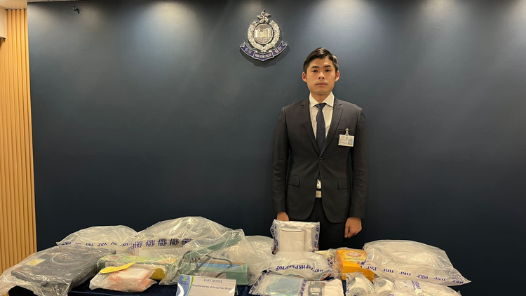 警破製毒及包裝中心 拘3人檢230萬(wàn)元毒品