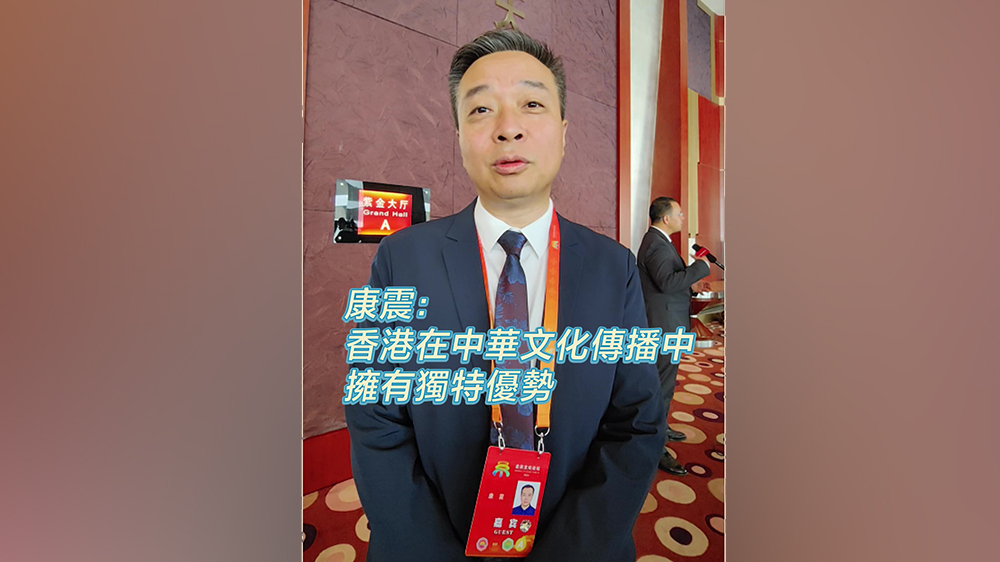 有片｜康震：香港在中華文化傳播中擁有獨(dú)特優(yōu)勢