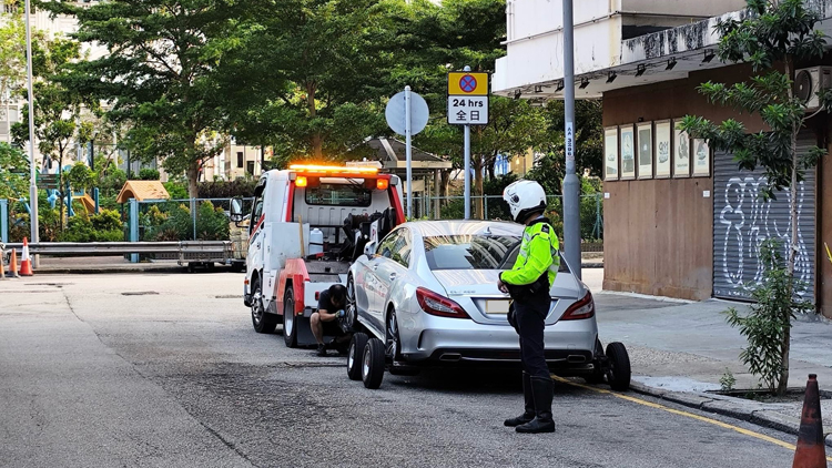 警方打擊違例泊車 拘一男發(fā)逾千張告票