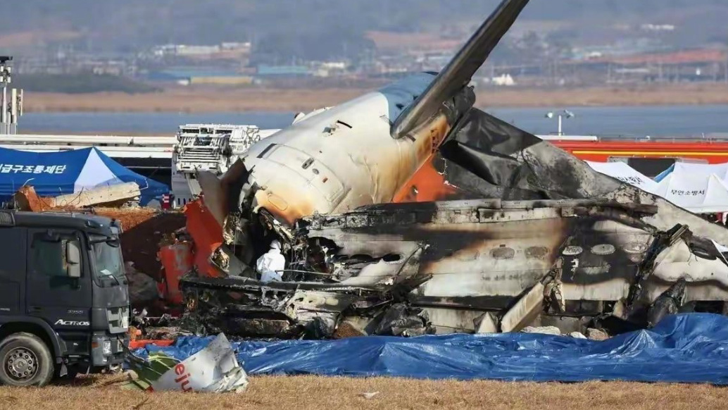 韓國(guó)最新確認(rèn)：務(wù)安空難客機(jī)失事前遭遇鳥擊