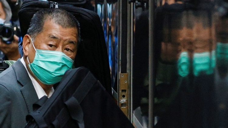 黎智英案│黎智英認(rèn)Mark Simon代表其與美國(guó)安委聯(lián)繫  支持白宮顧問(wèn)制裁中聯(lián)辦主任的建議